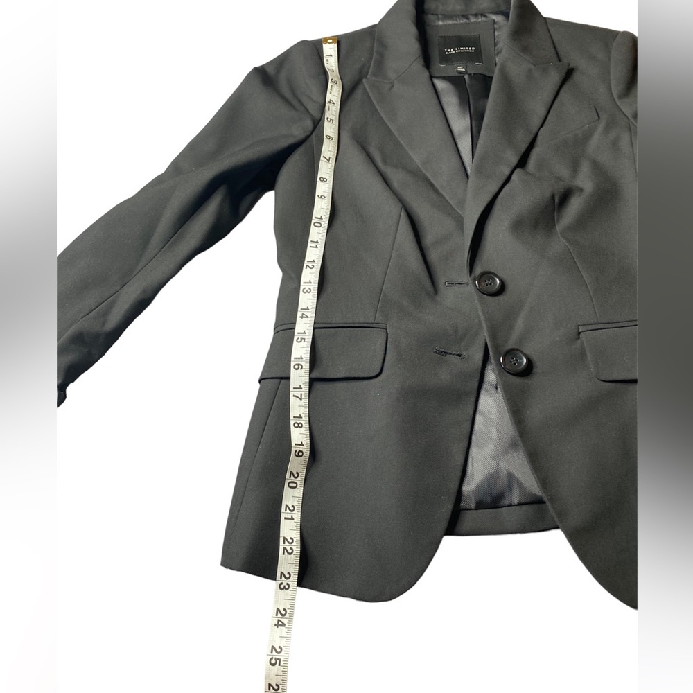 The Limited Black Collection Blazer Size 00 - Picture 6 of 7